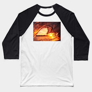 SUNSET IN THE TUBE DESIGN Baseball T-Shirt